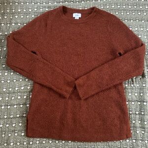Old Navy Copper/Burnt Orange Knit Sweater